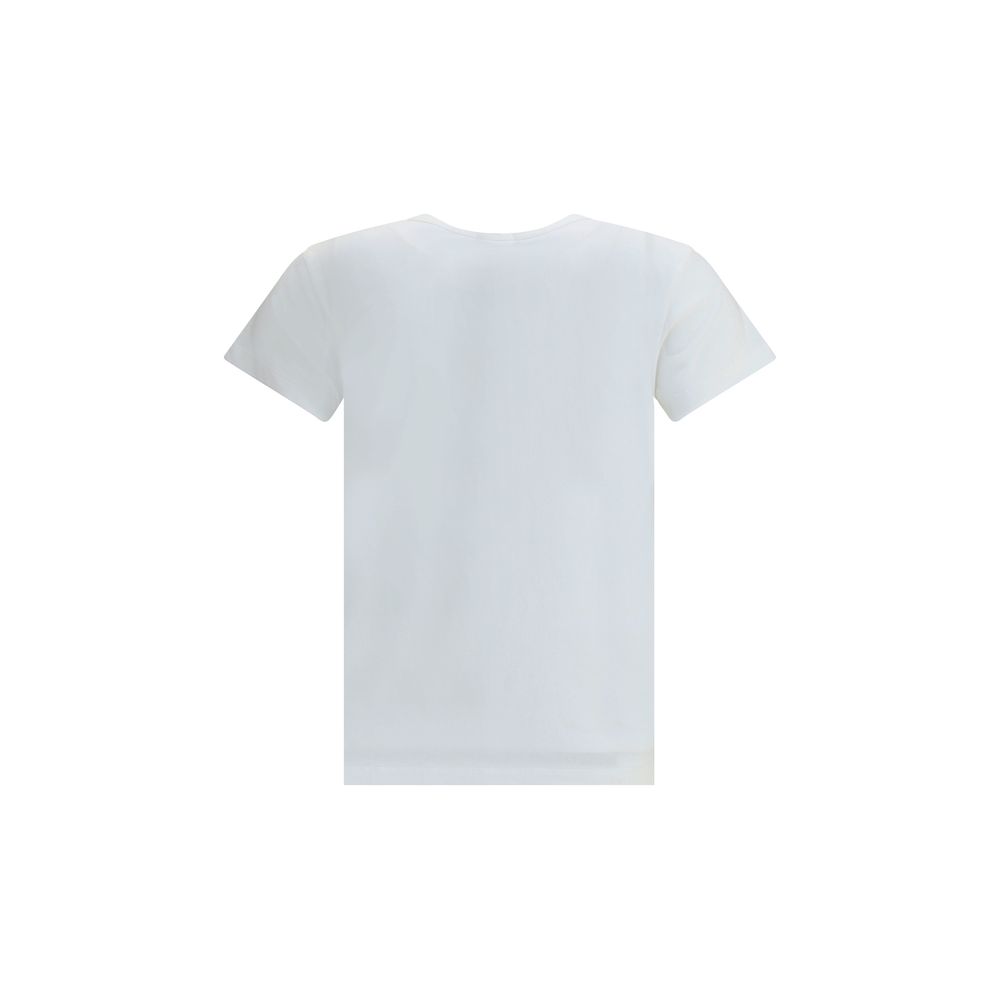 White Cotton T-Shirt - ventzia