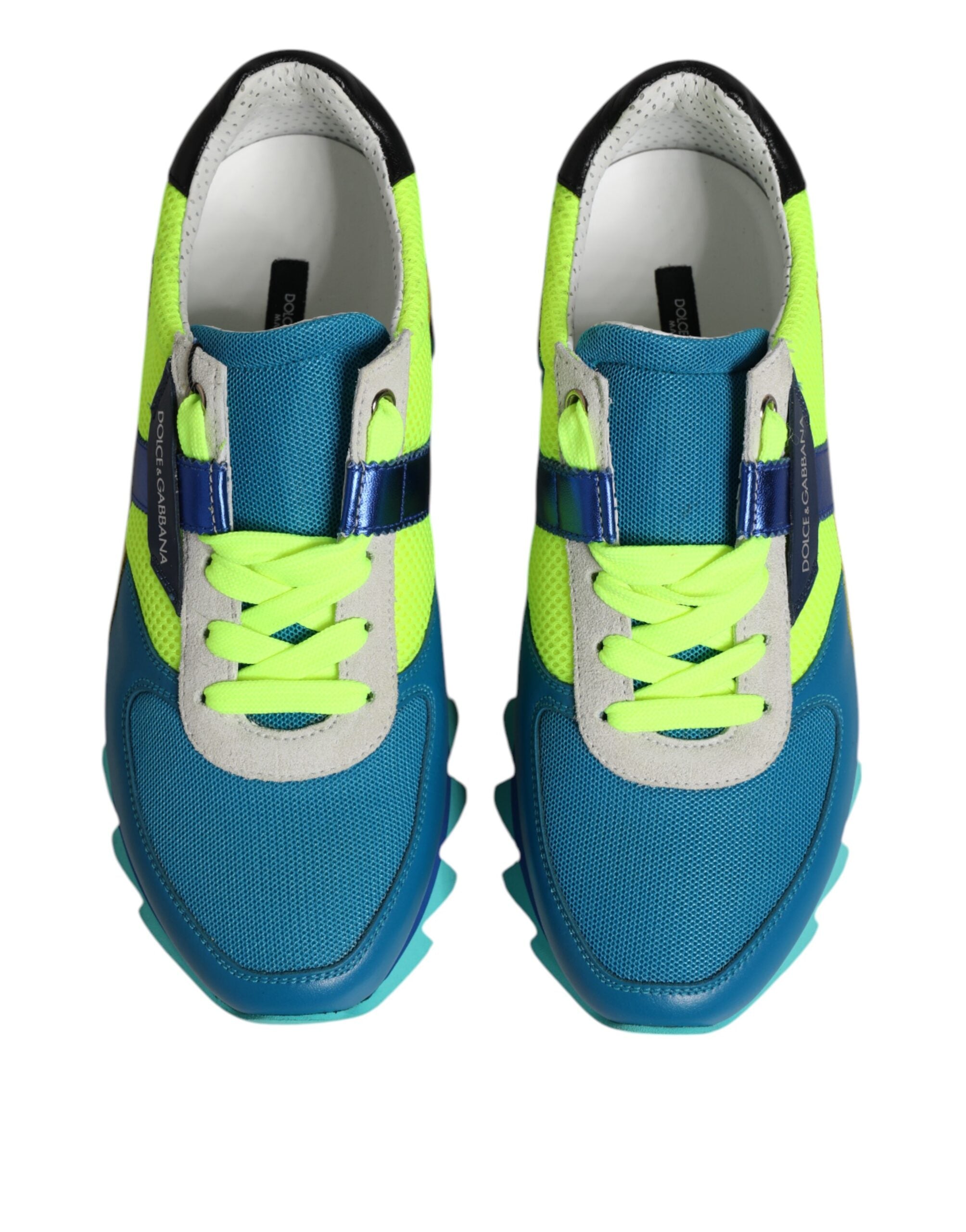 Multicolor Leather Low Top Men Sneakers Shoes - ventzia