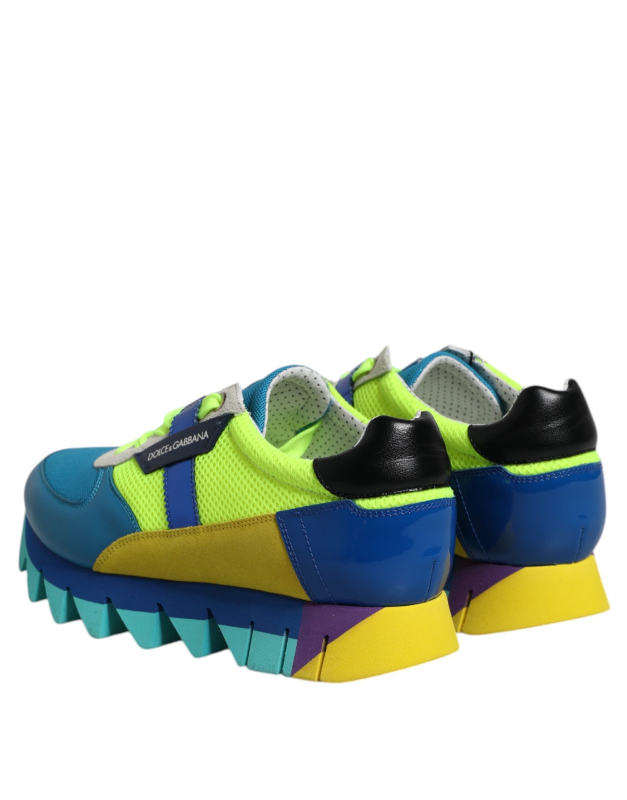 Multicolor Leather Low Top Men Sneakers Shoes - ventzia