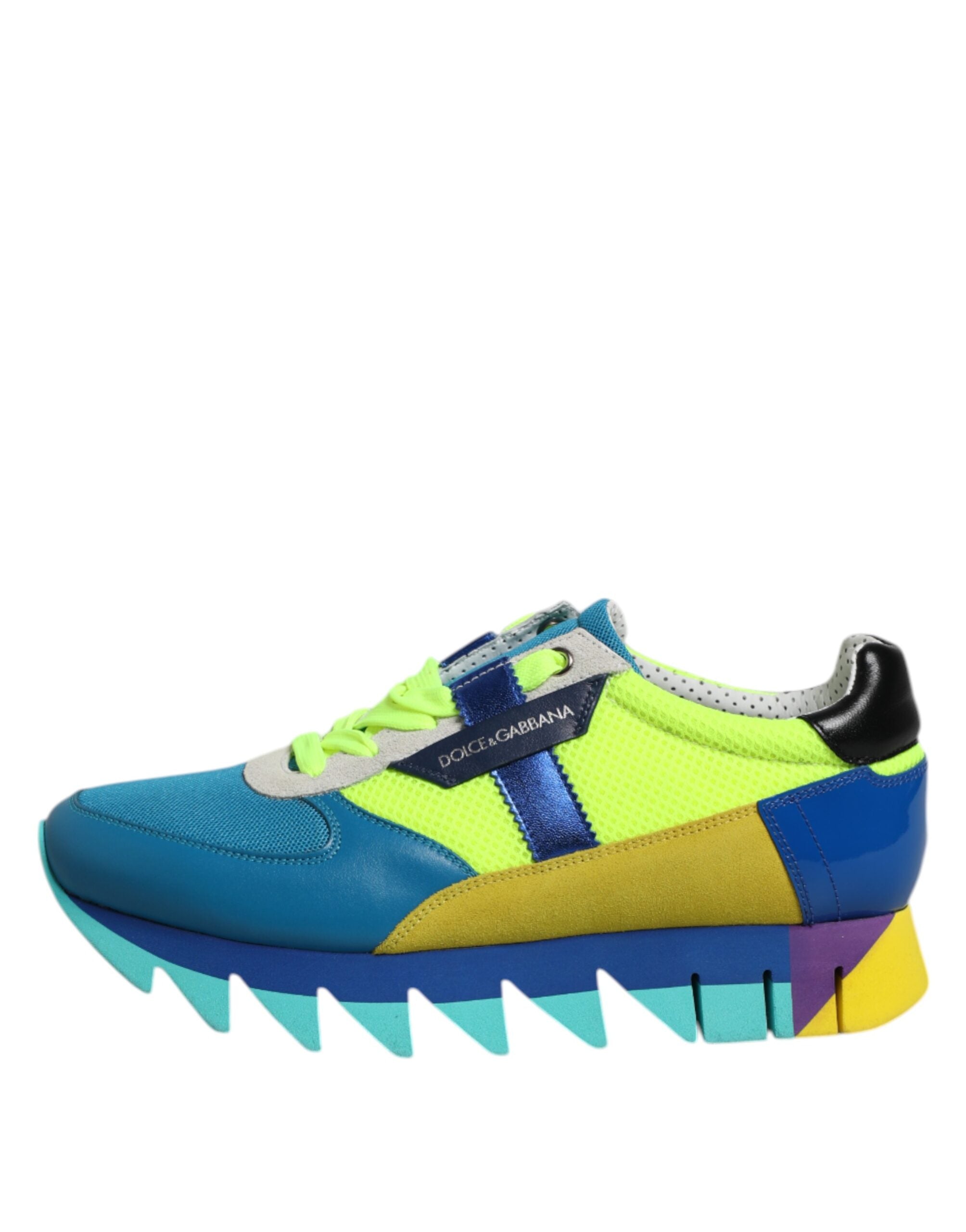 Multicolor Leather Low Top Men Sneakers Shoes - ventzia