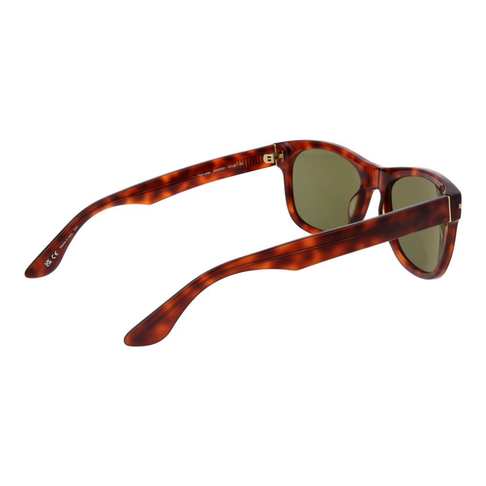 Brown Plastic Sunglasses - ventzia