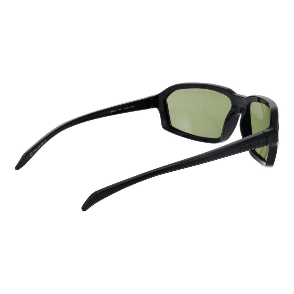 Black Plastic Sunglasses - ventzia