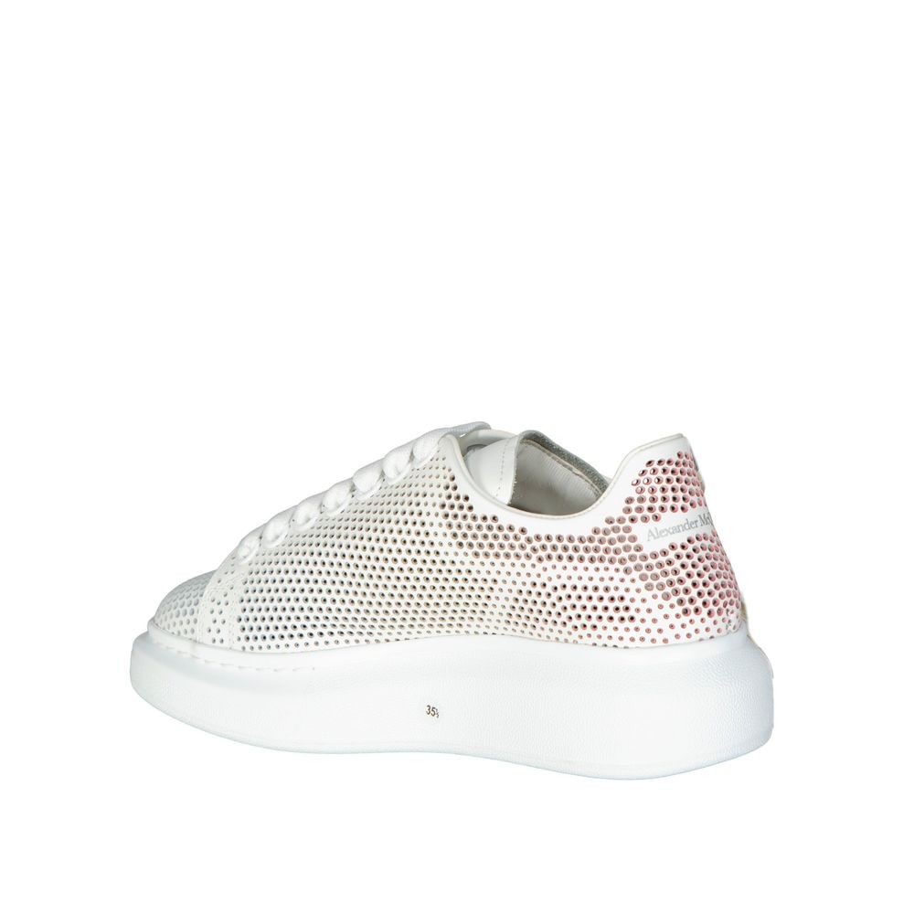 Oversized Dotted Cut-Out Sneakers - ventzia