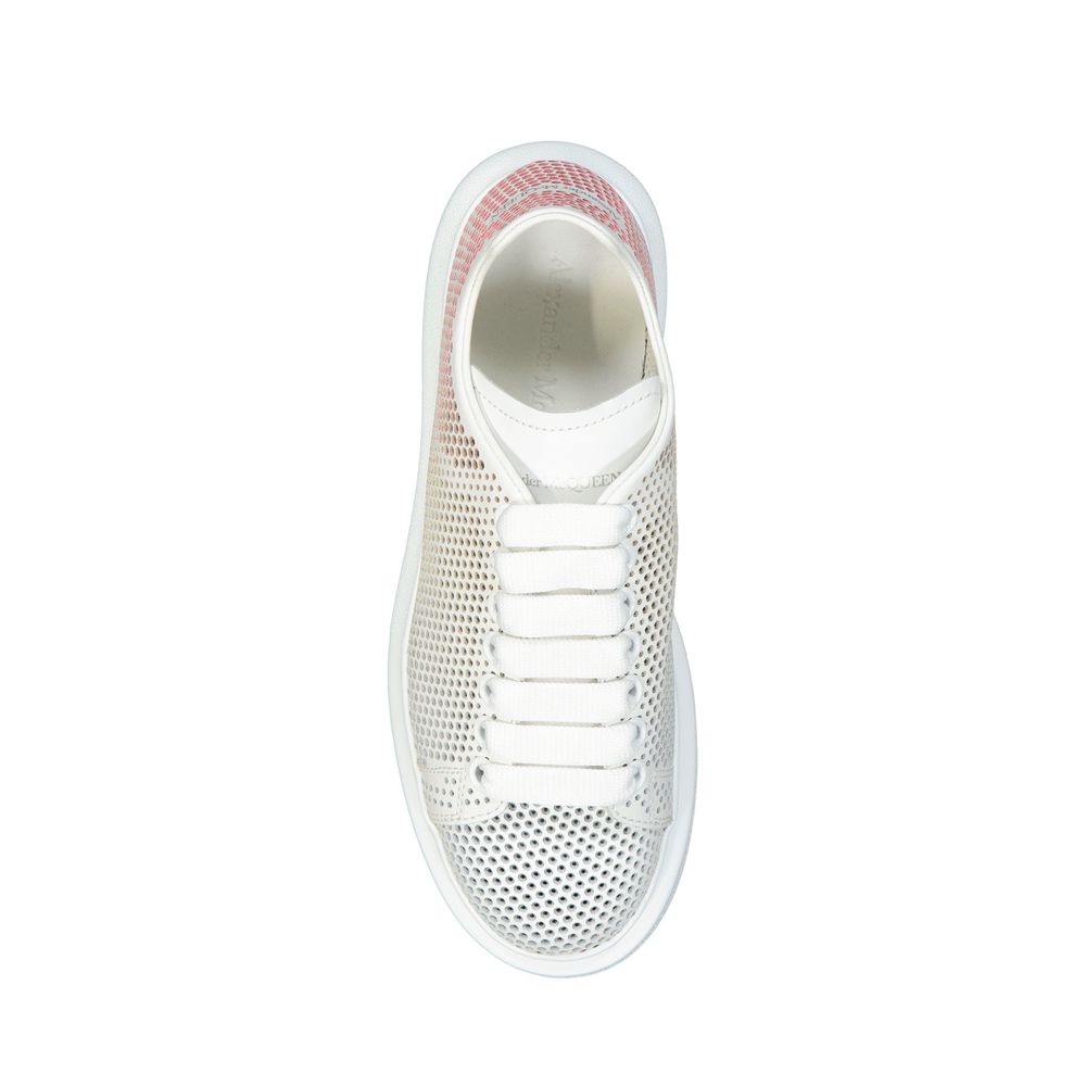 Oversized Dotted Cut-Out Sneakers - ventzia