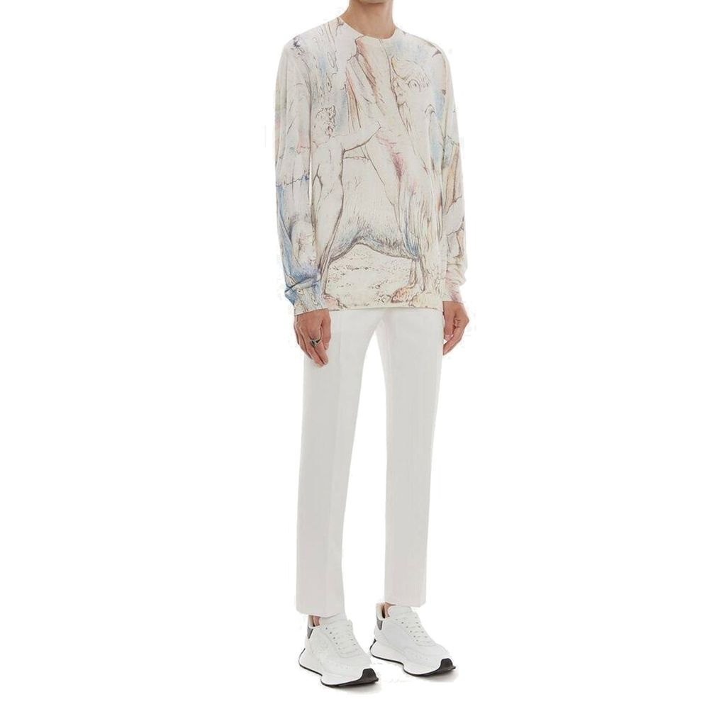 William Blake Dante Print Pullover - ventzia