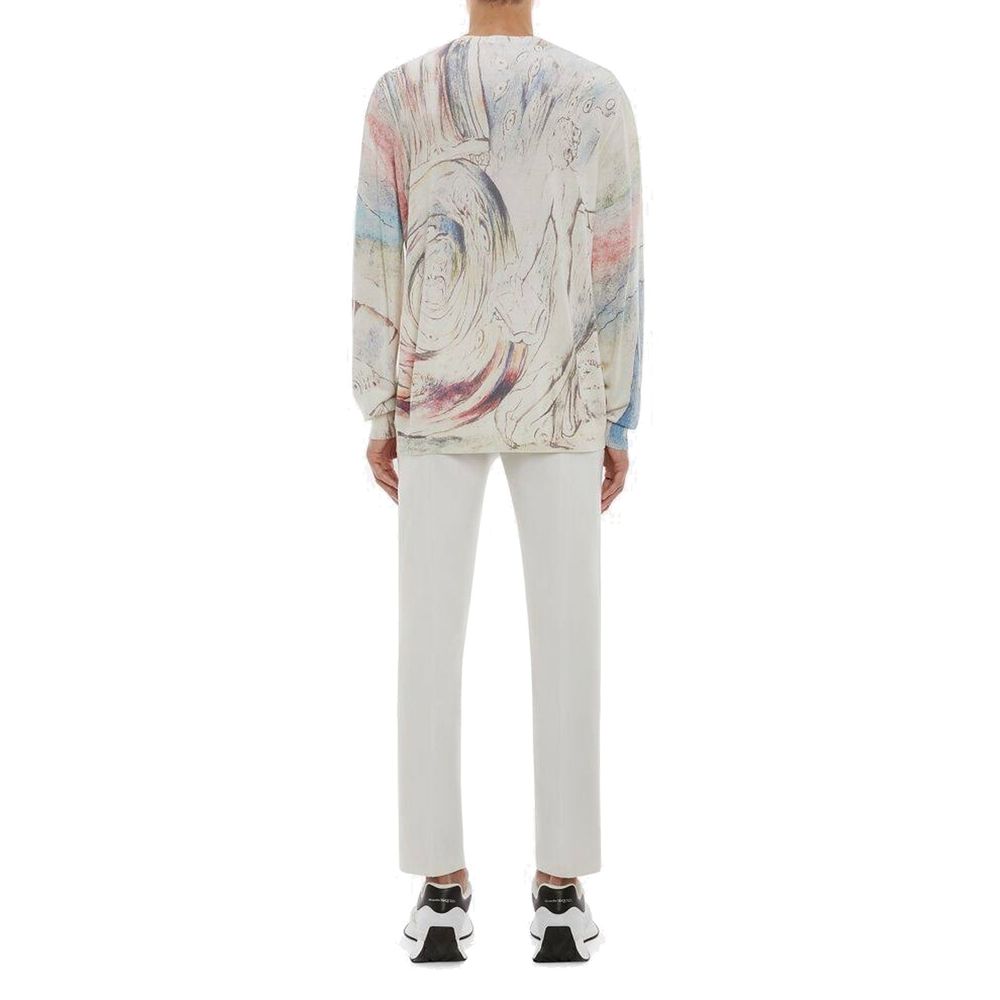 William Blake Dante Print Pullover - ventzia