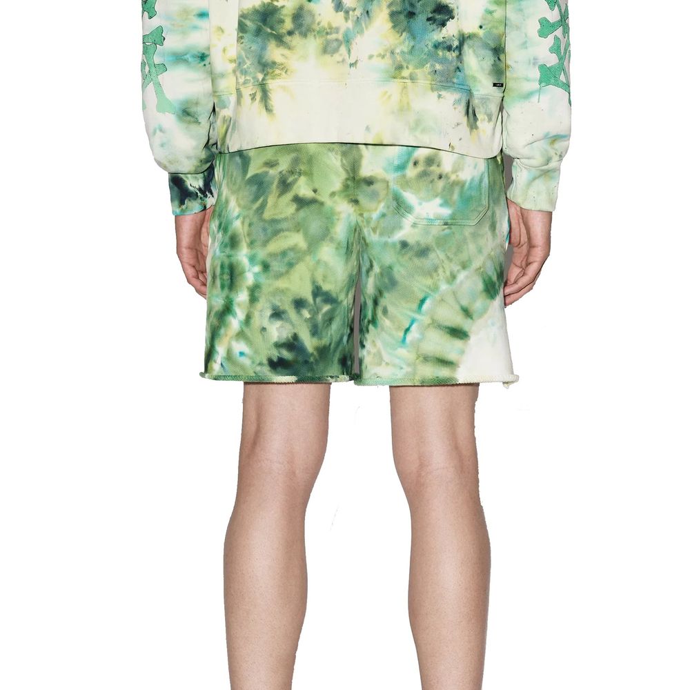 Tie-dye Cotton Shorts - ventzia
