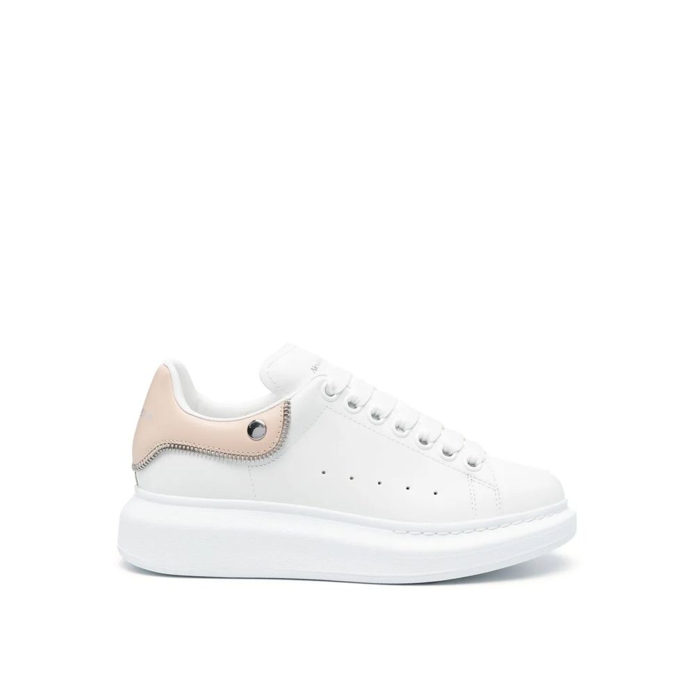 Oversized Leather Sneakers - ventzia