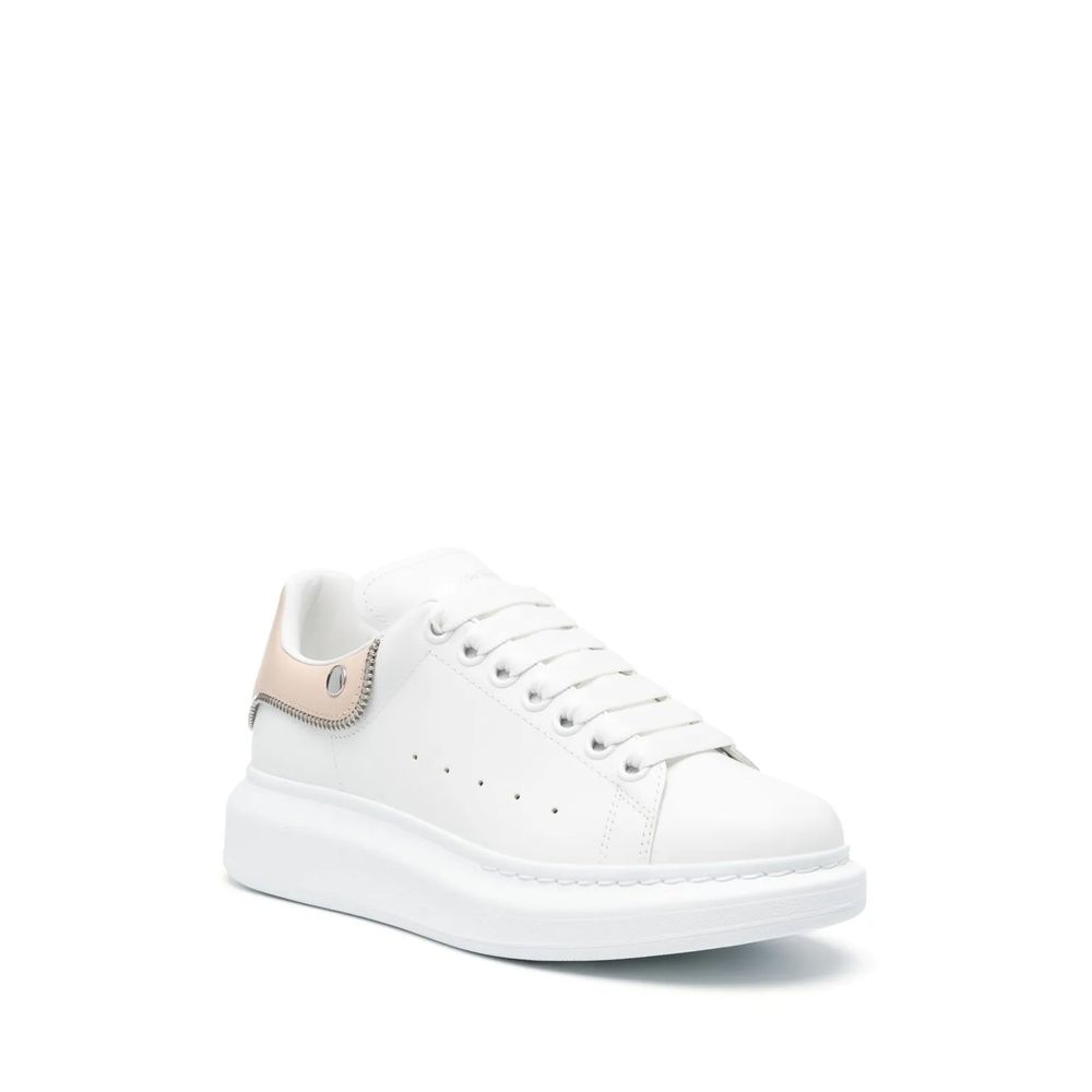 Oversized Leather Sneakers - ventzia