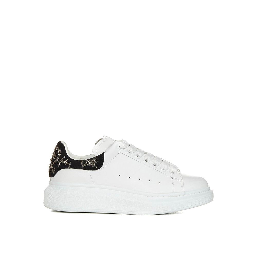 Oversized Leather Sneakers - ventzia