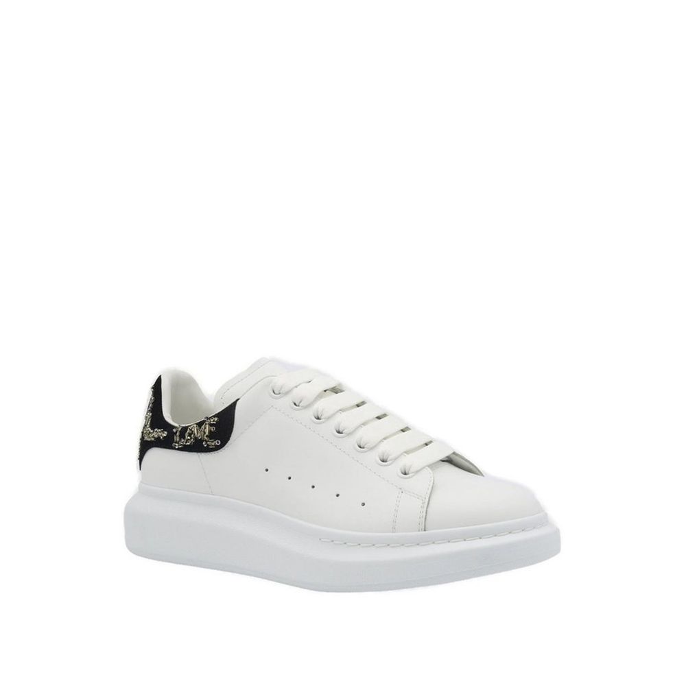 Oversized Leather Sneakers - ventzia