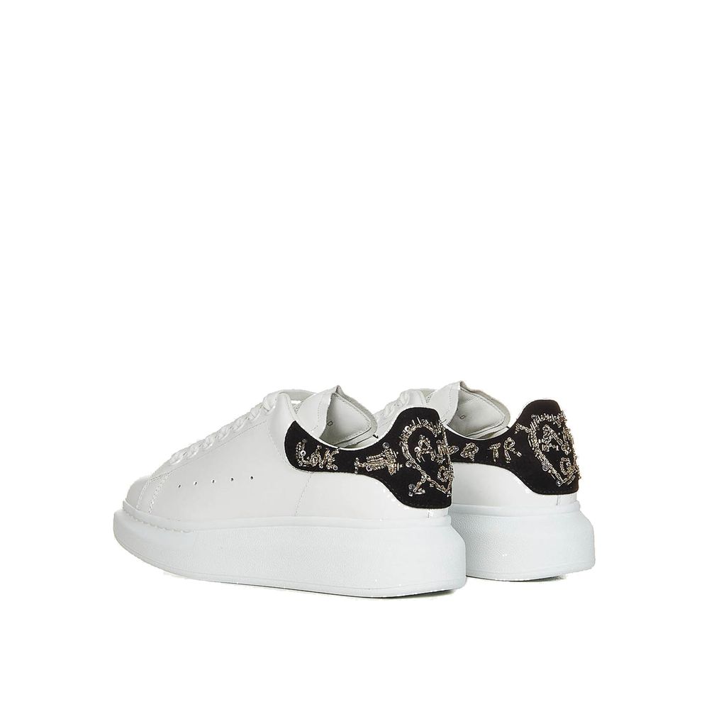 Oversized Leather Sneakers - ventzia