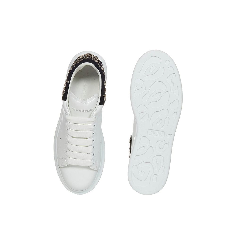Oversized Leather Sneakers - ventzia