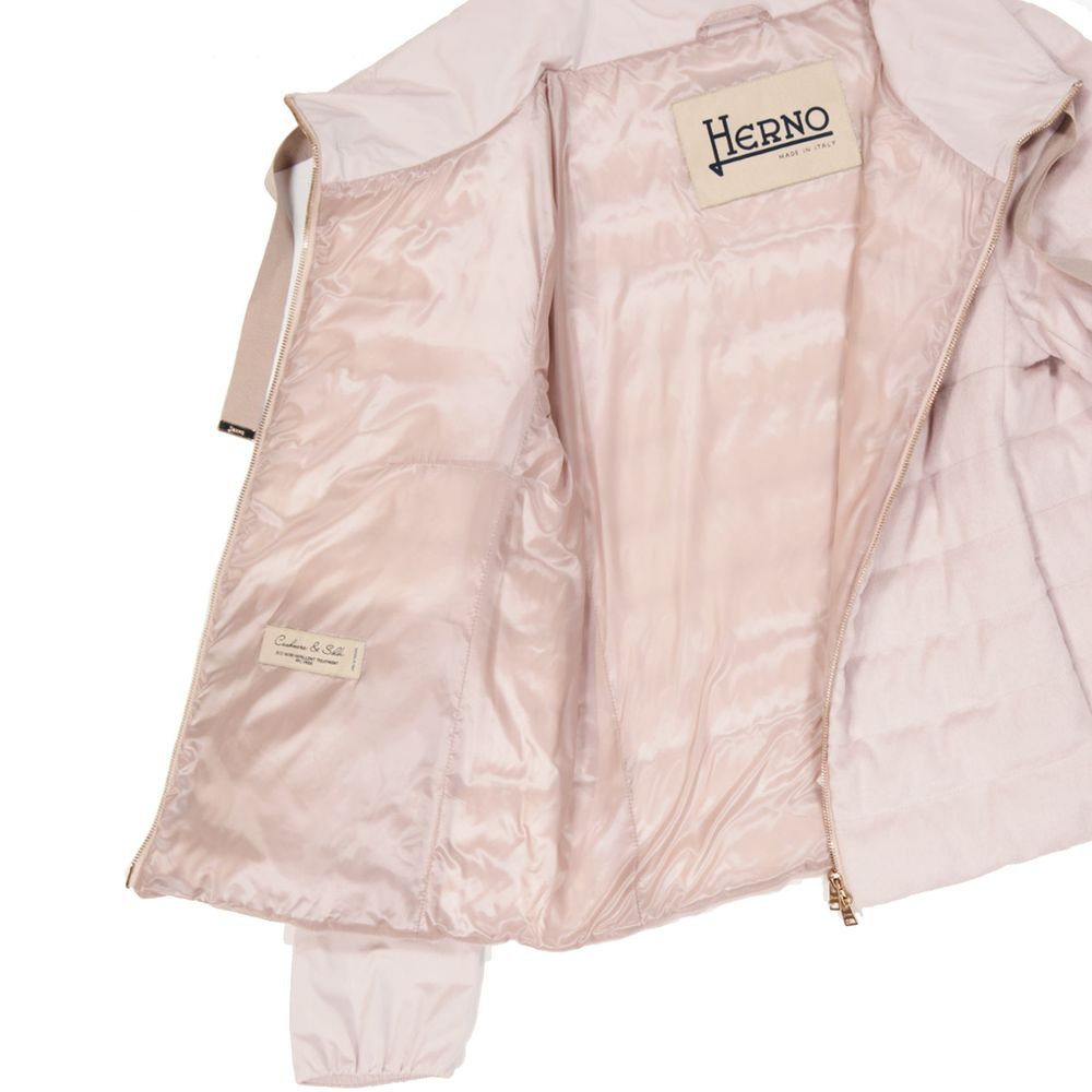 Silk And Cashmere Down Jacket
