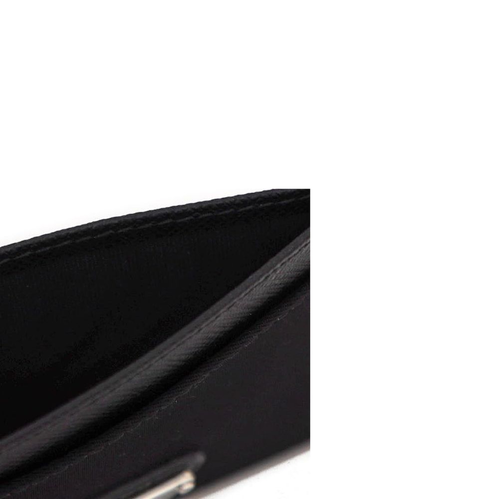 Nylon And Leather Card Holder - ventzia