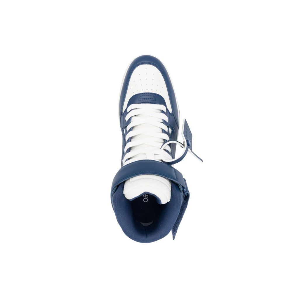Off White Out Of Office Mid Top Sneakers - ventzia
