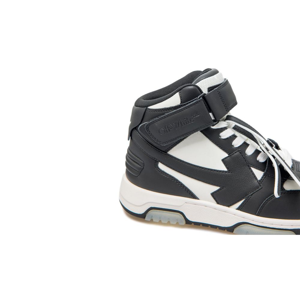Off White Out Of Office Mid Top Sneakers - ventzia
