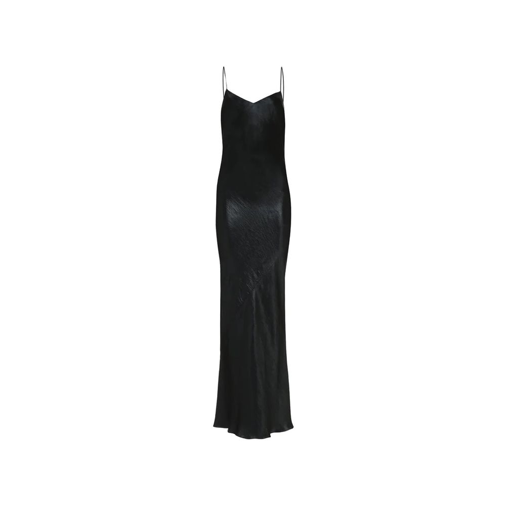 Satin Long Dress - ventzia