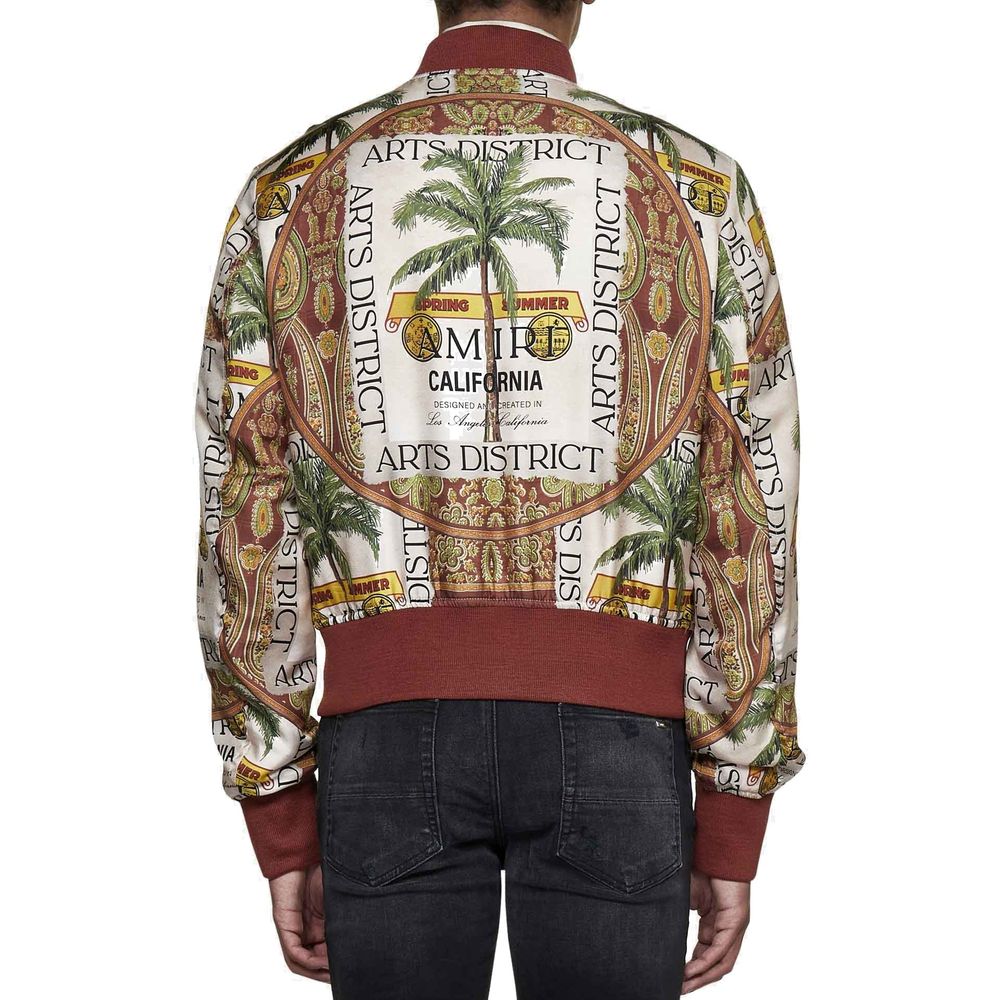 Printed Silk Jacket - ventzia