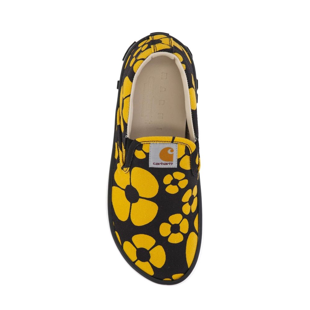 Printed Slip On Sneakers - ventzia