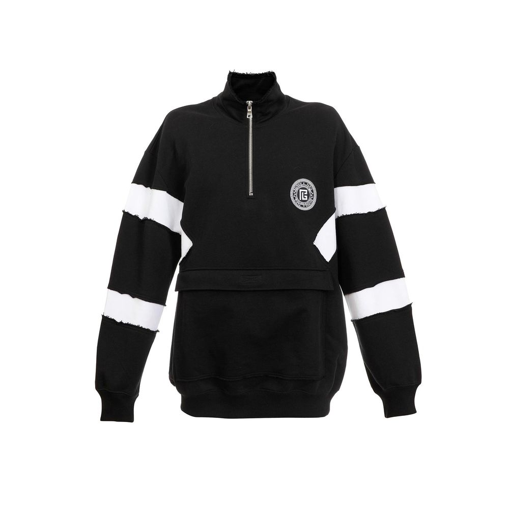 Circle Logo Cotton Sweatshirt - ventzia