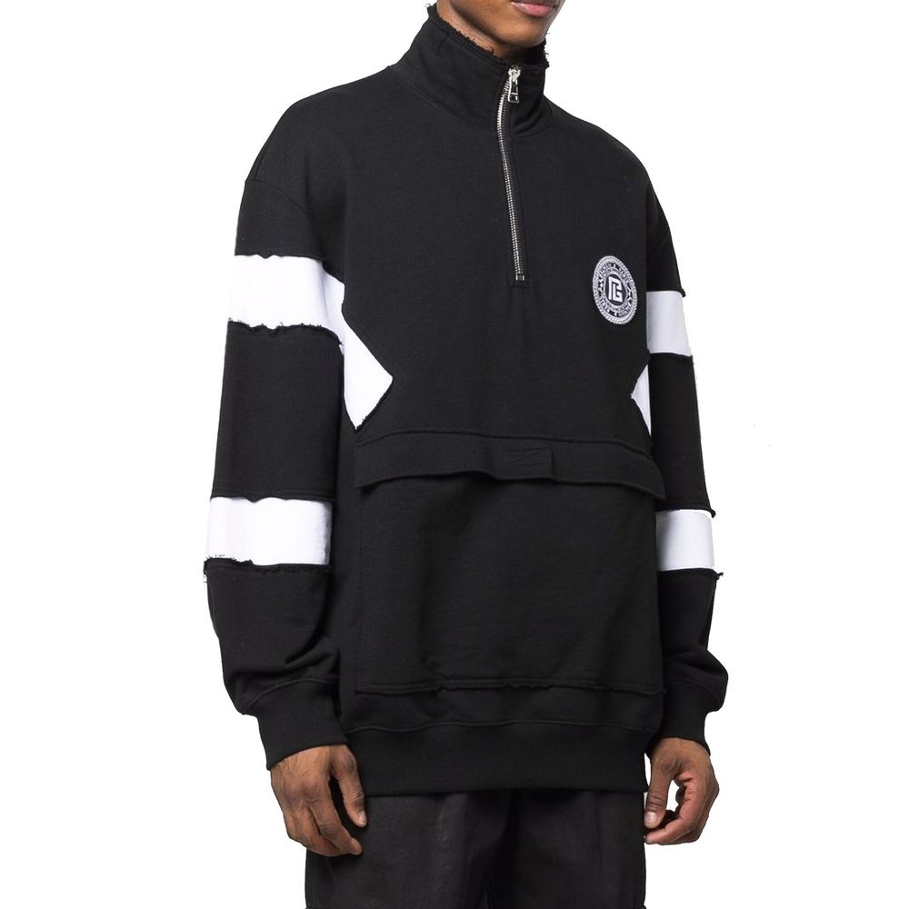 Circle Logo Cotton Sweatshirt - ventzia