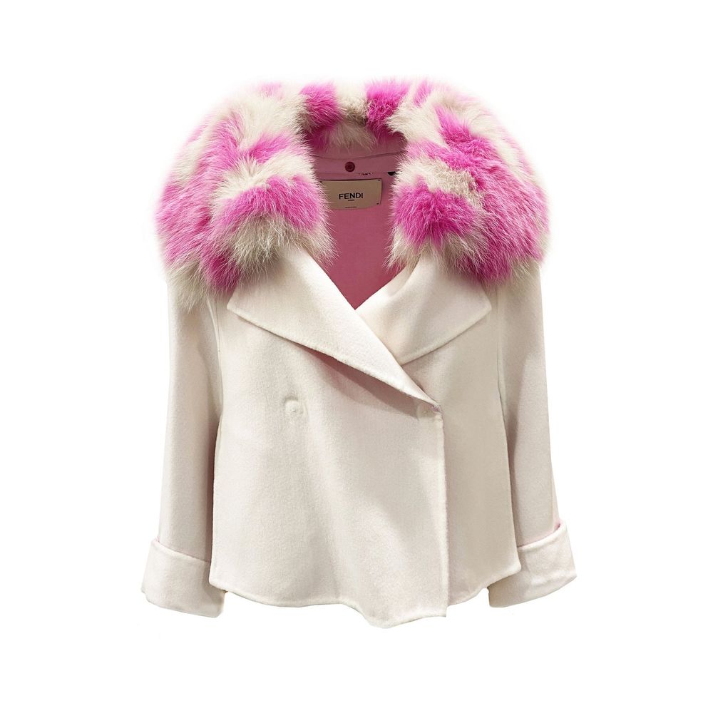 Fur Collar Cashmere Cape Jacket - ventzia