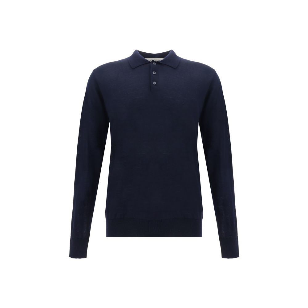 Blue Fleece Wool Shirt - ventzia