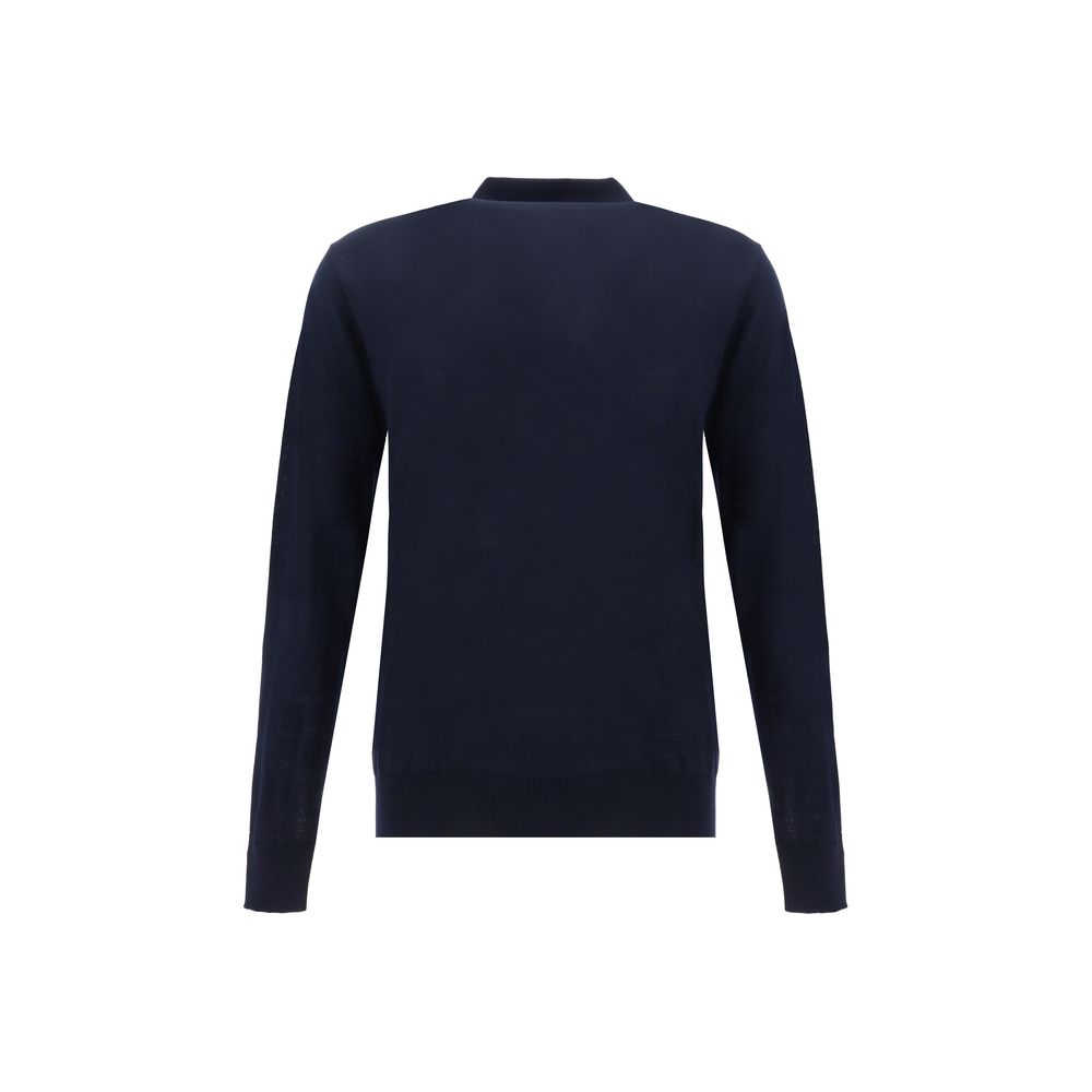 Blue Fleece Wool Shirt - ventzia