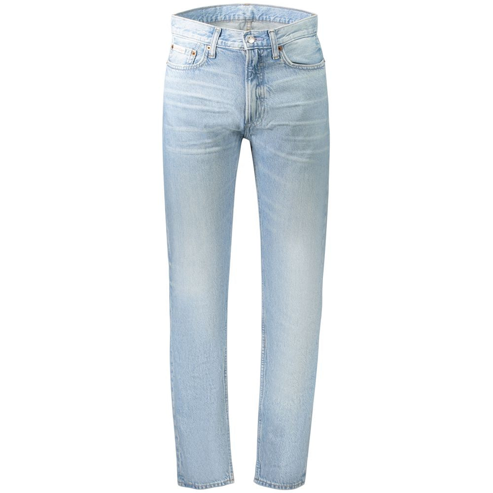 Azzurro Cotton Men's Jeans - ventzia