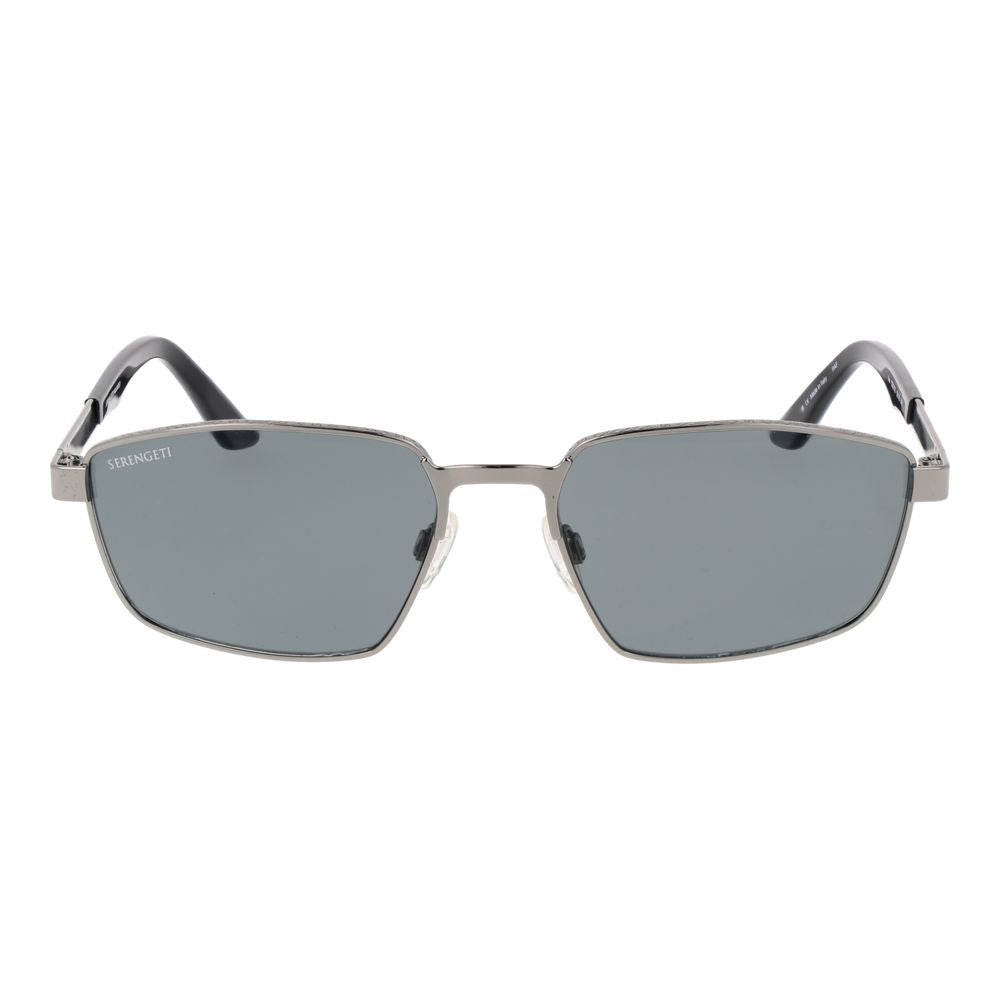 Gray Metal Sunglasses - ventzia