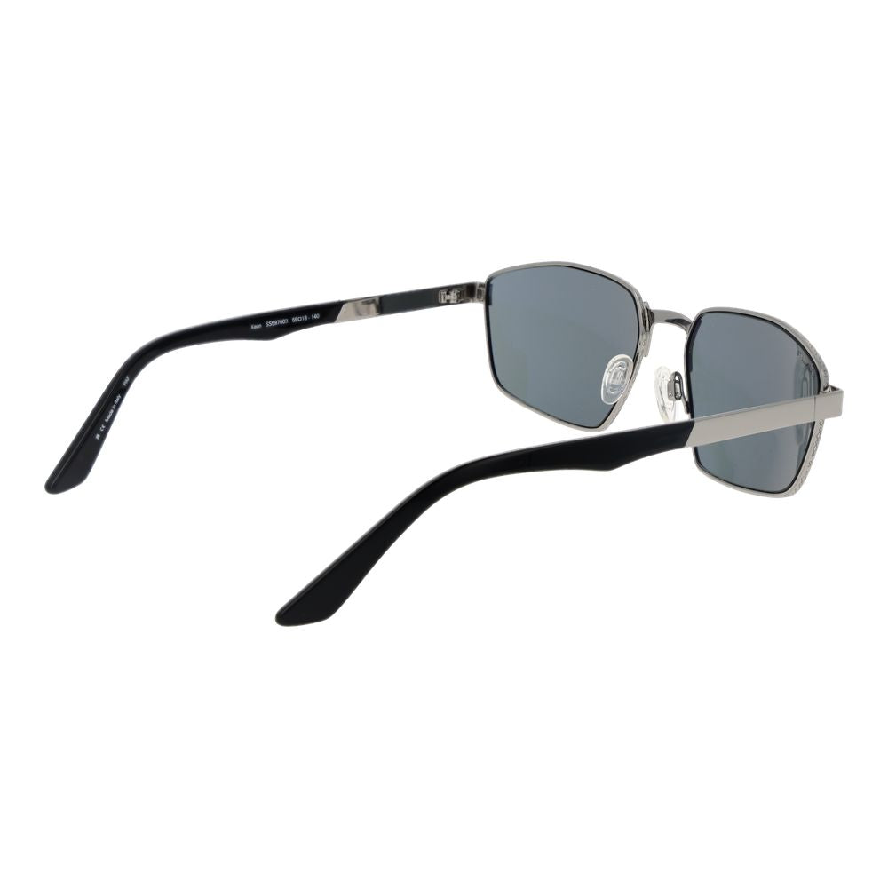 Gray Metal Sunglasses - ventzia