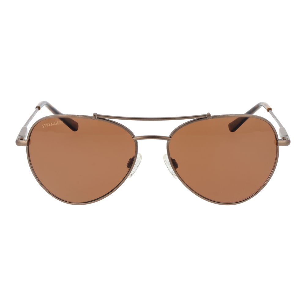 Brown Metal Sunglasses - ventzia