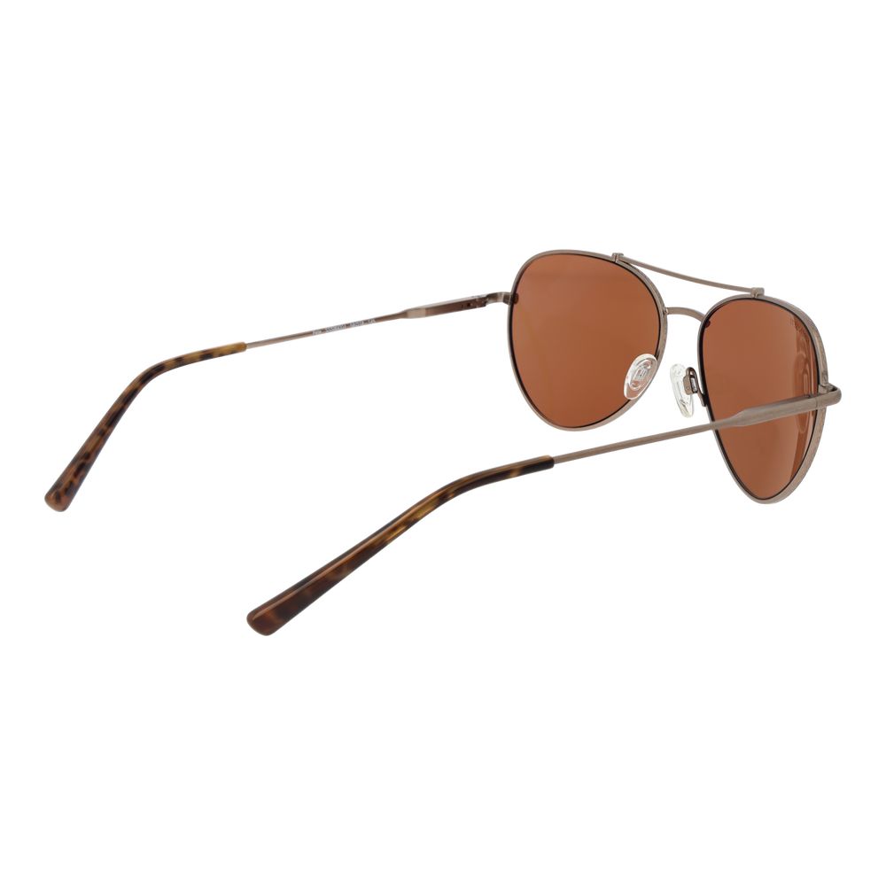 Brown Metal Sunglasses - ventzia