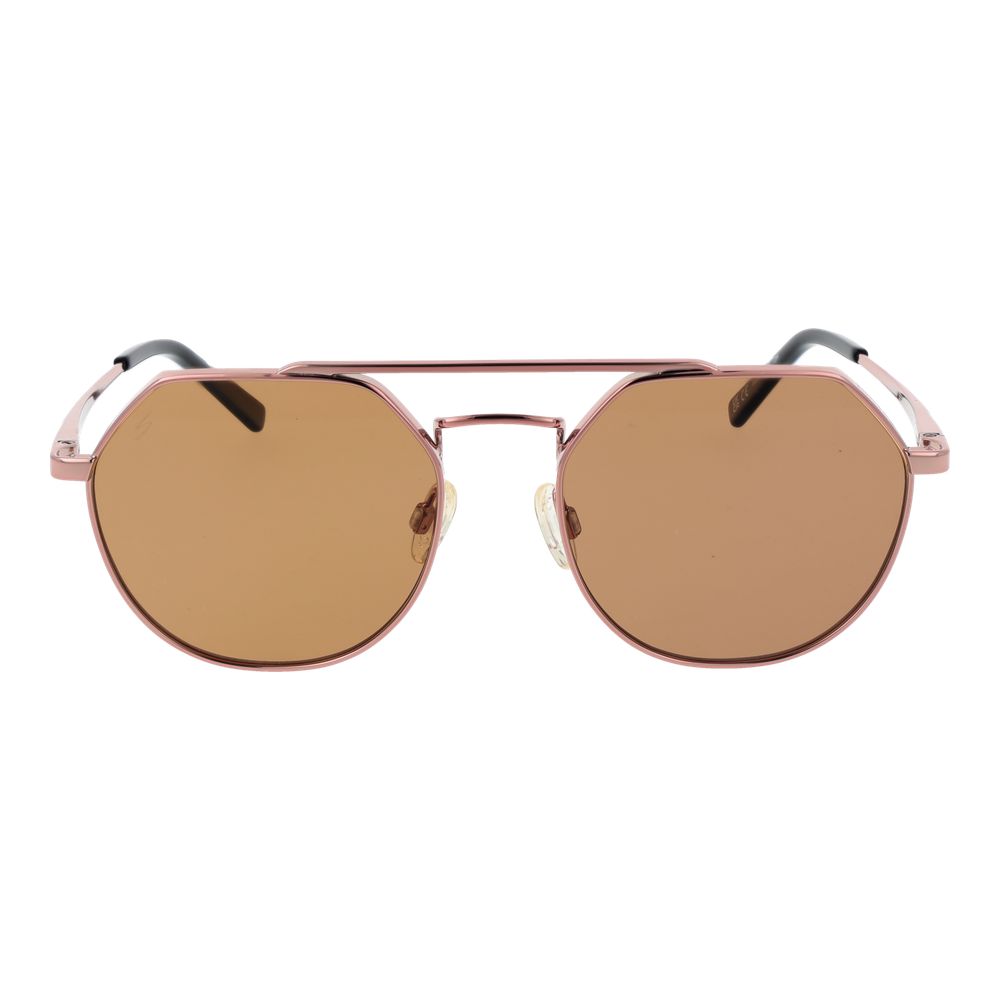 Rose Gold Metal Sunglasses - ventzia
