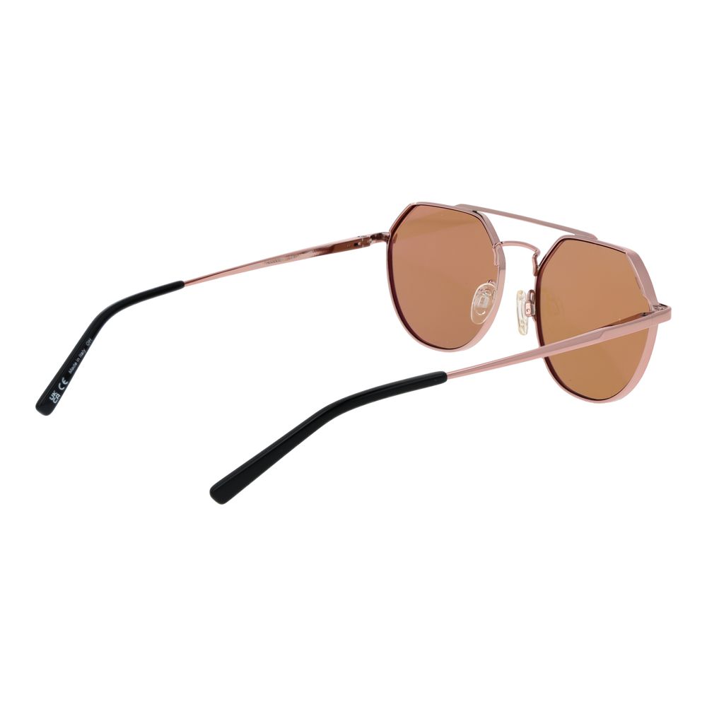 Rose Gold Metal Sunglasses - ventzia