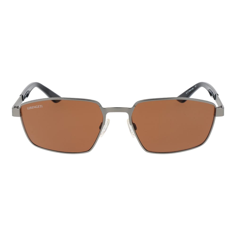 Gray Metal Sunglasses - ventzia