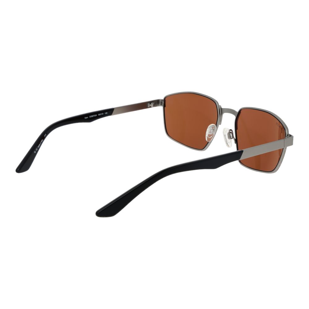 Gray Metal Sunglasses - ventzia