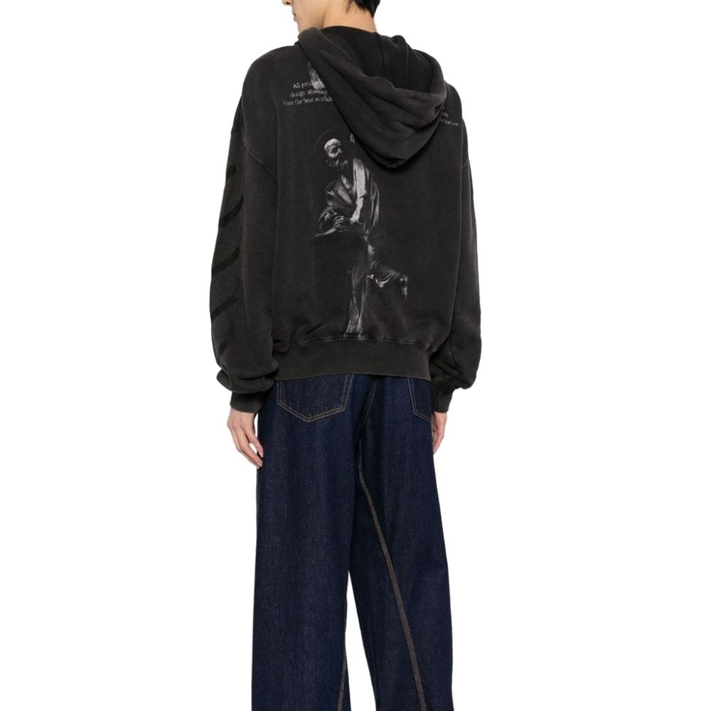 St. Matthew Over Cotton Hoodie Sweatshirt - ventzia