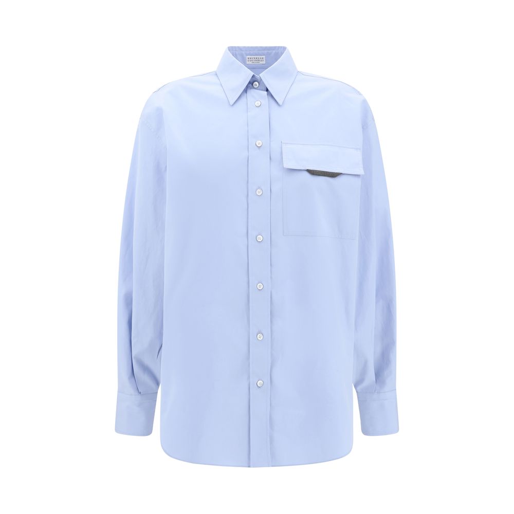 Light Blue Cotton Dress Shirt