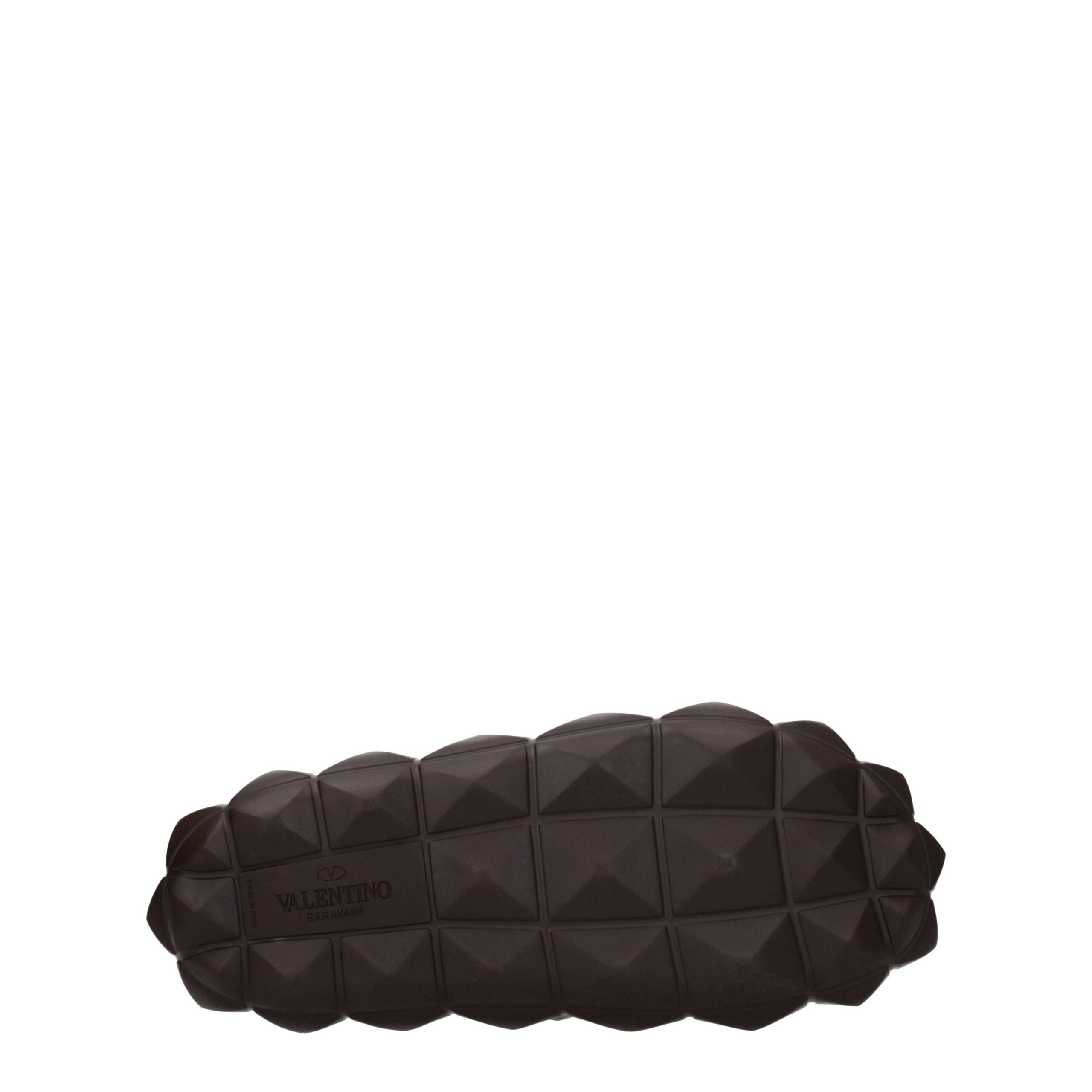 Brown Cotton Slippers - ventzia