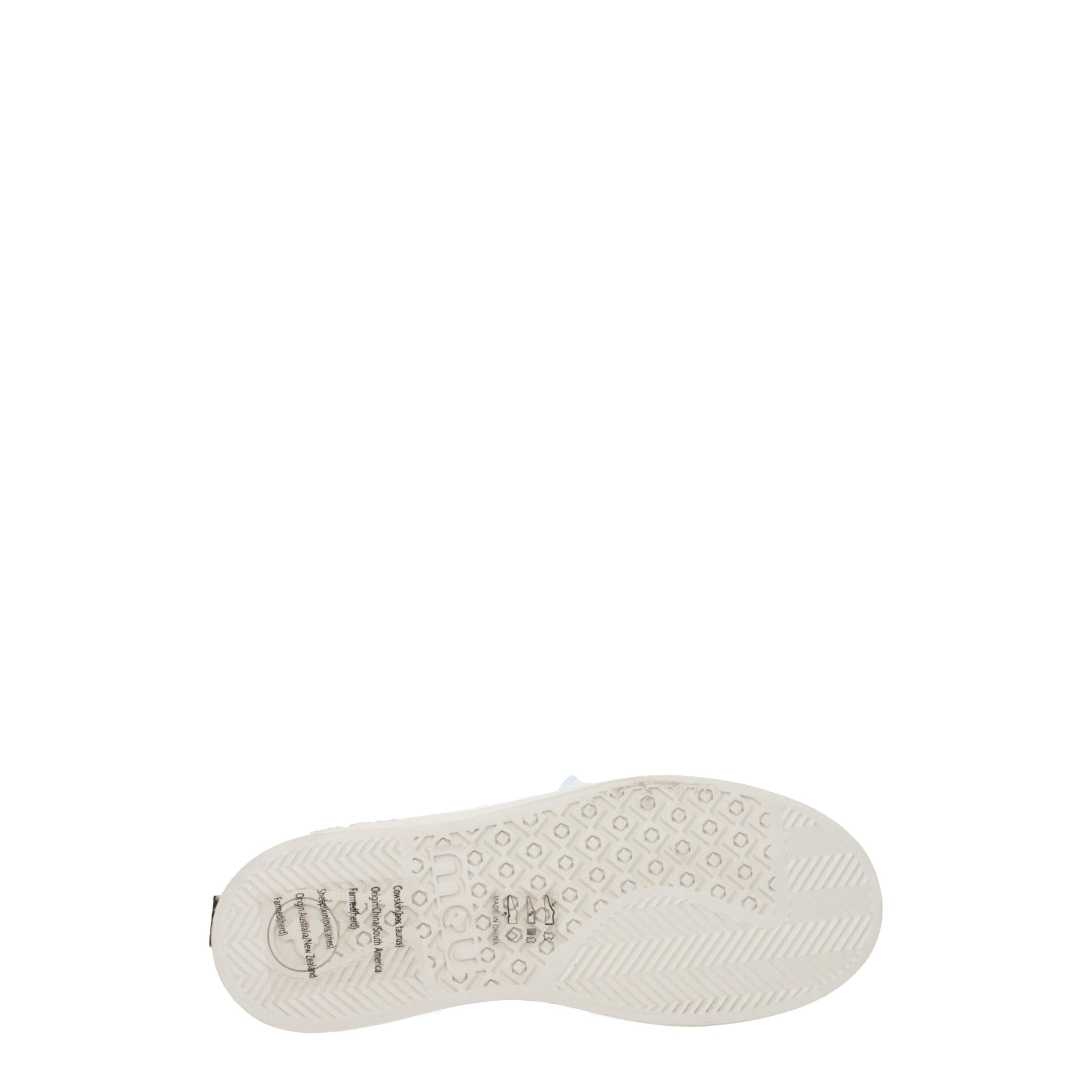 Gray Leather Low Top Sneakers