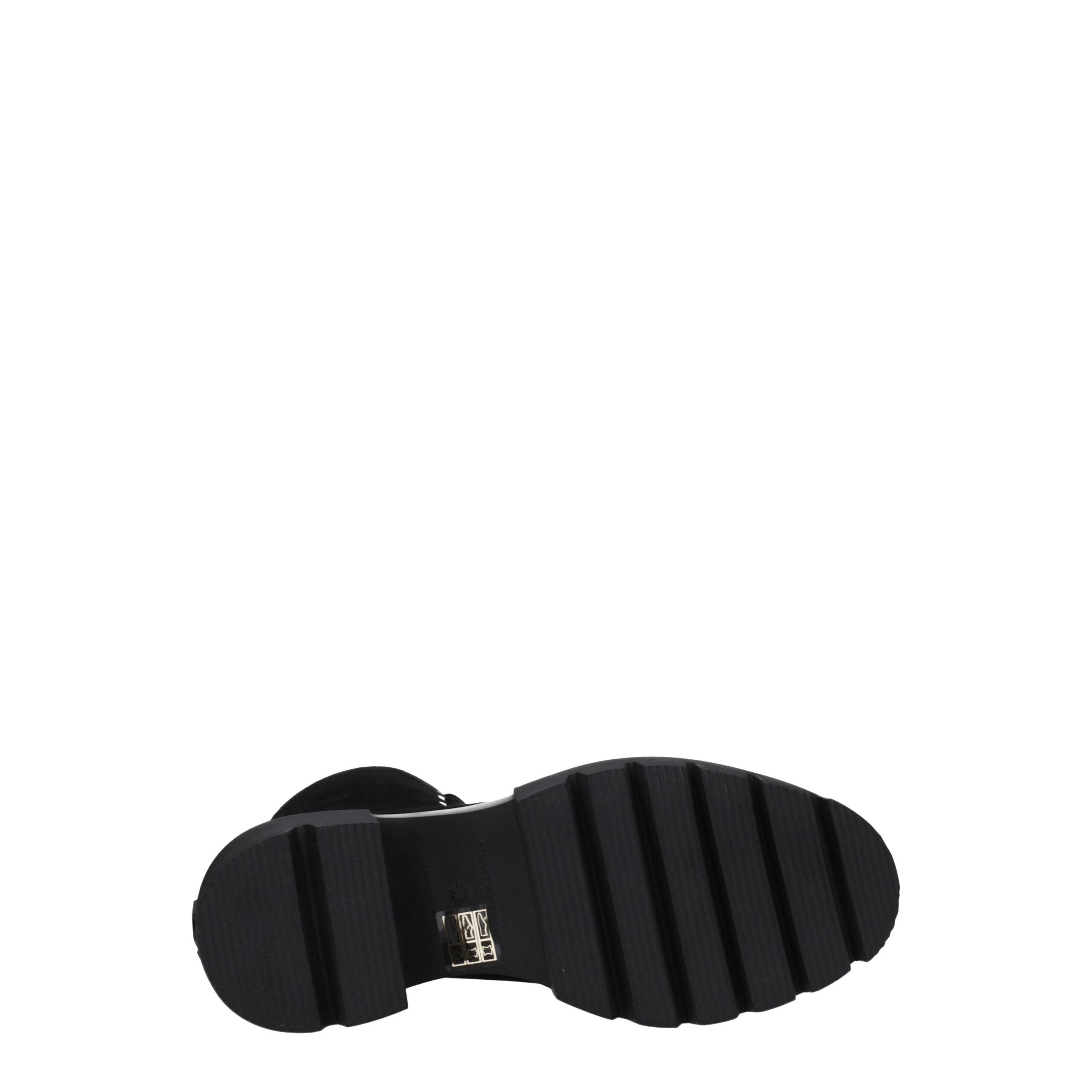 Black Leather Ankle Boots