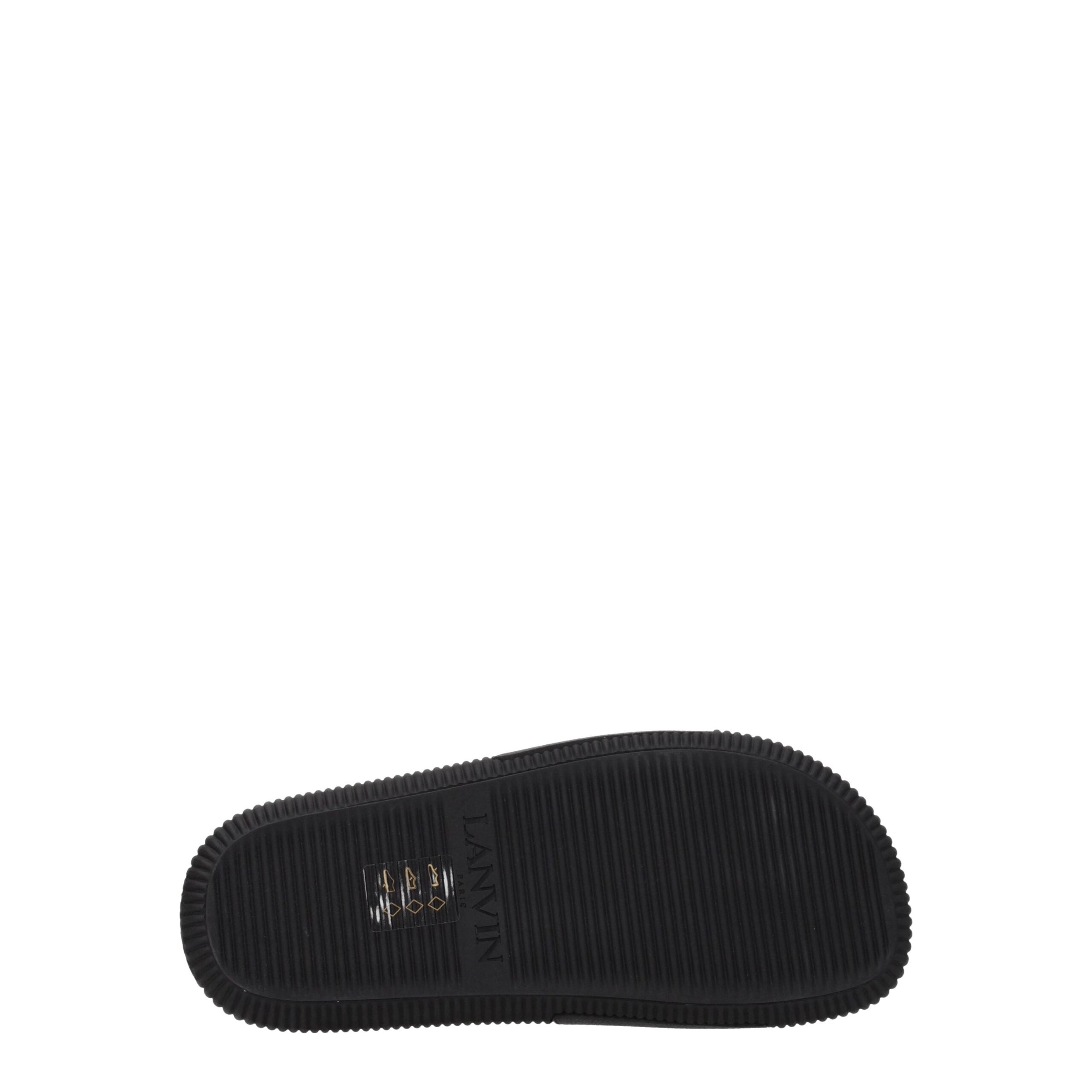 Black Cotton Slippers - ventzia