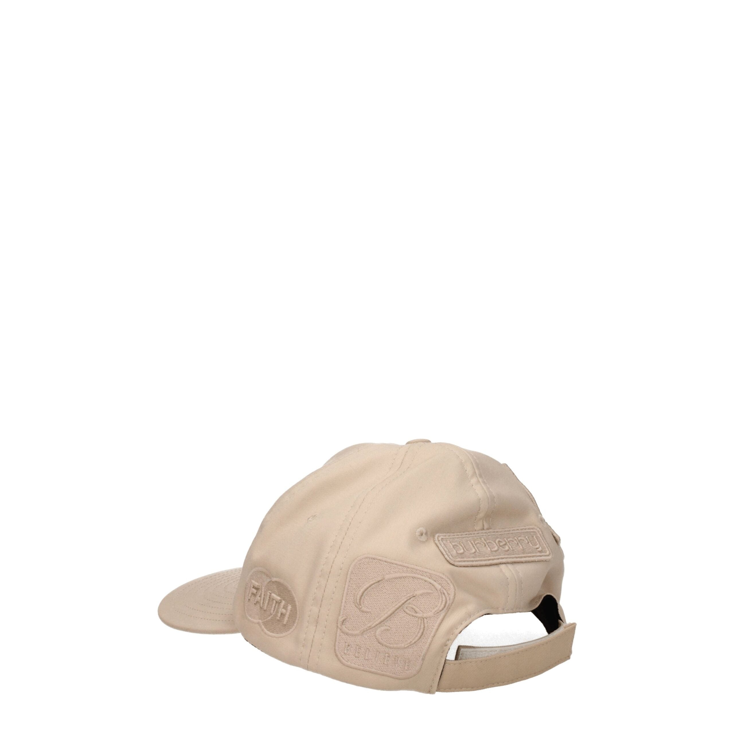 Beige Cotton Cap (Baseball Hat) - ventzia