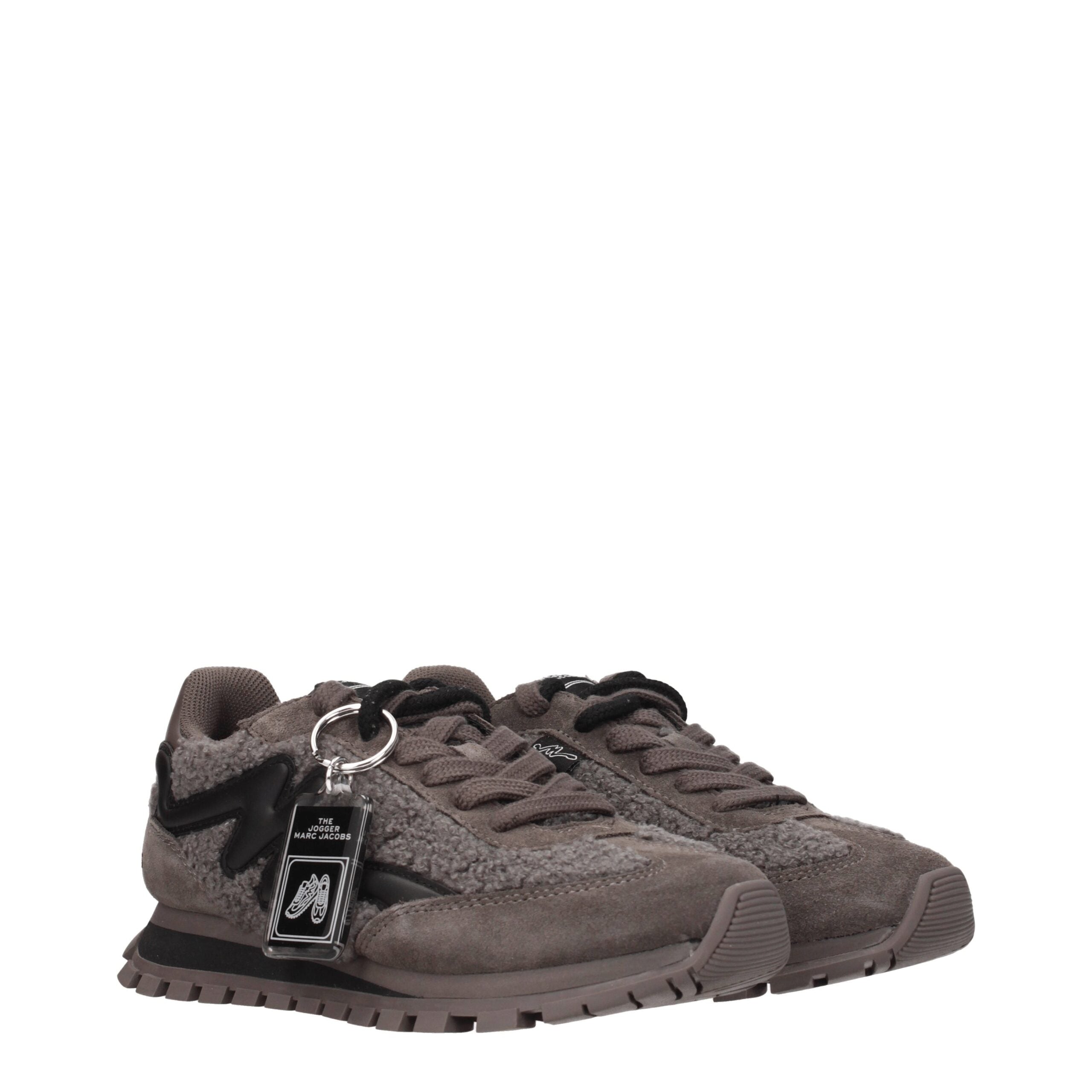 Gray Fur Chunky Sneakers - ventzia