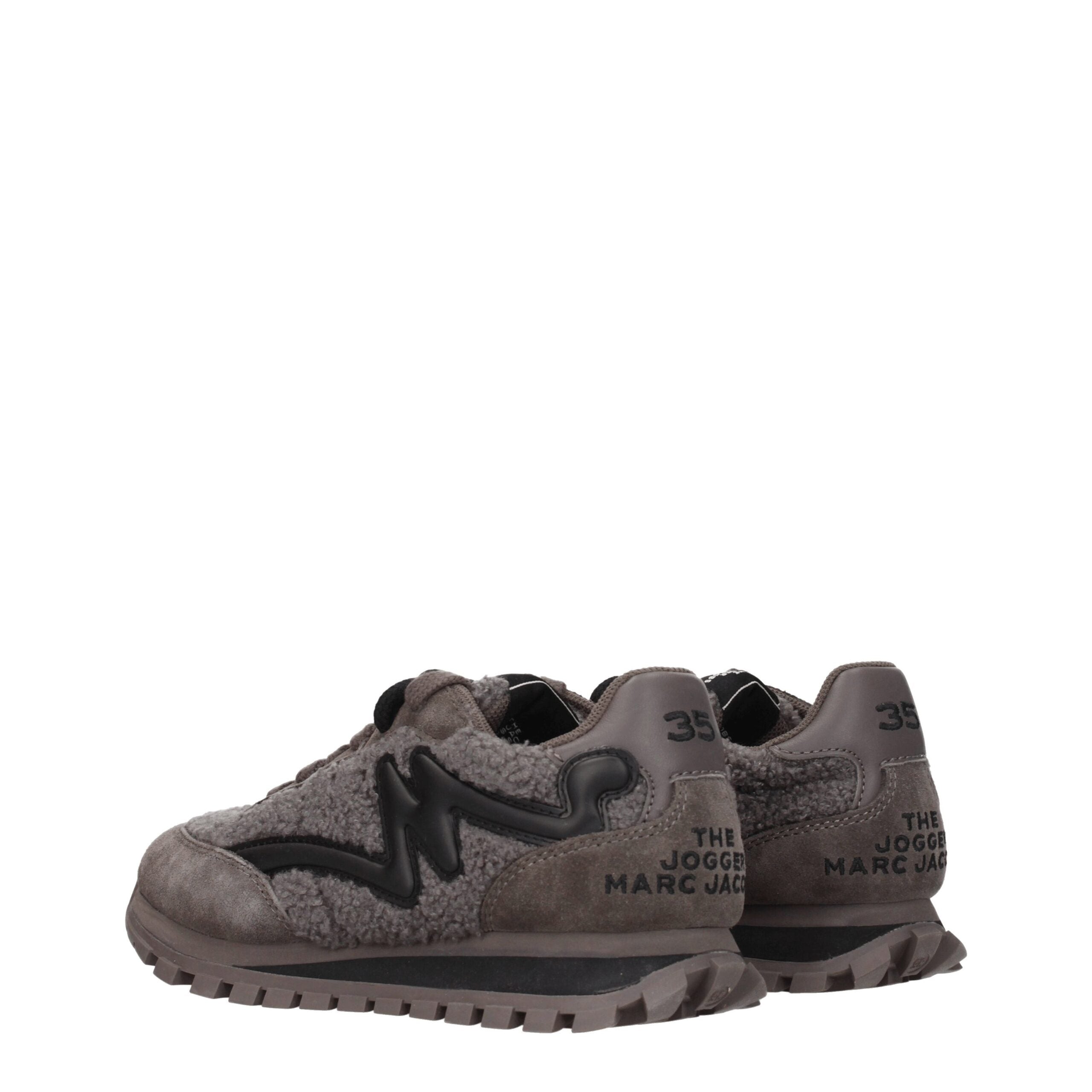 Gray Fur Chunky Sneakers - ventzia