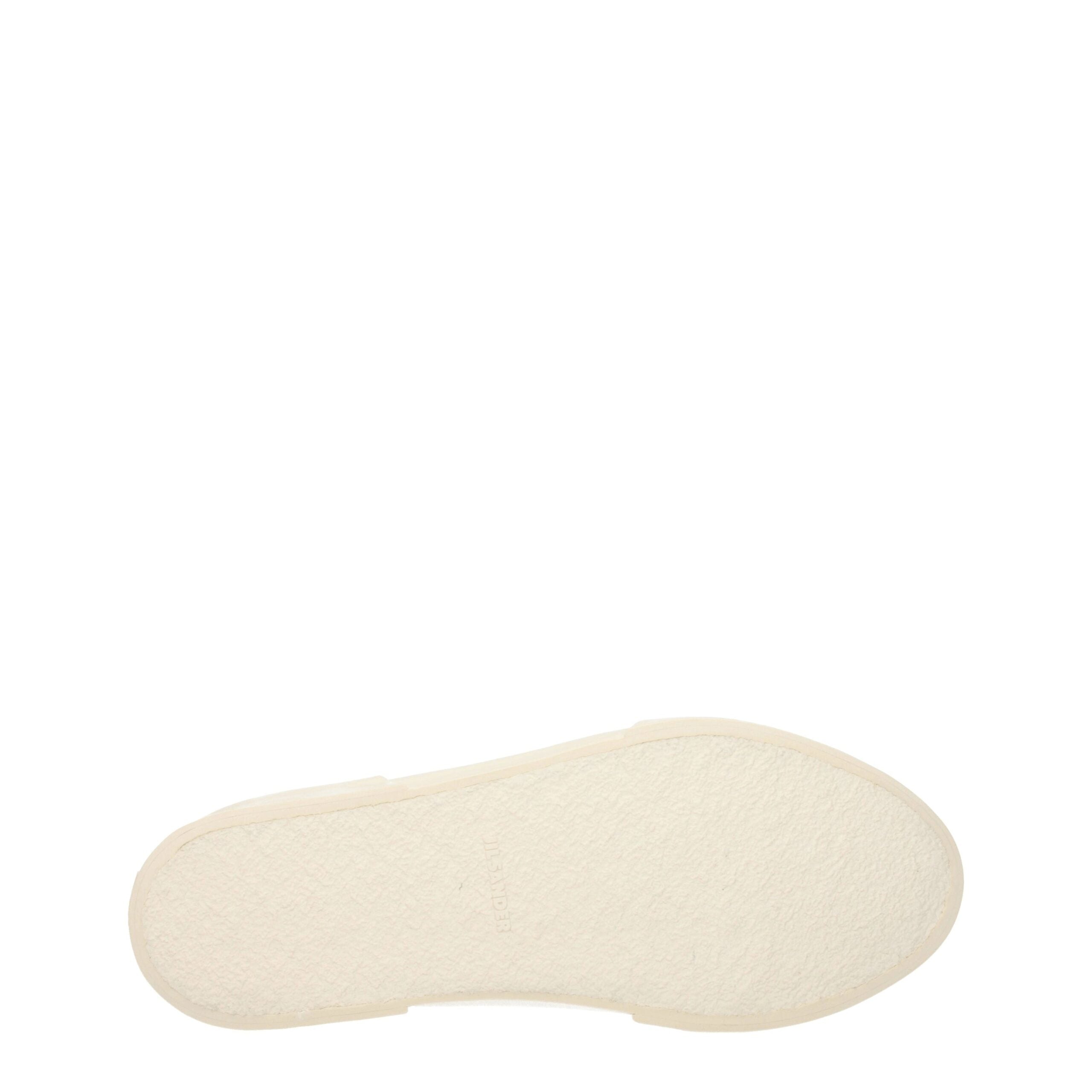 Beige Fabric Low Top Sneakers - ventzia