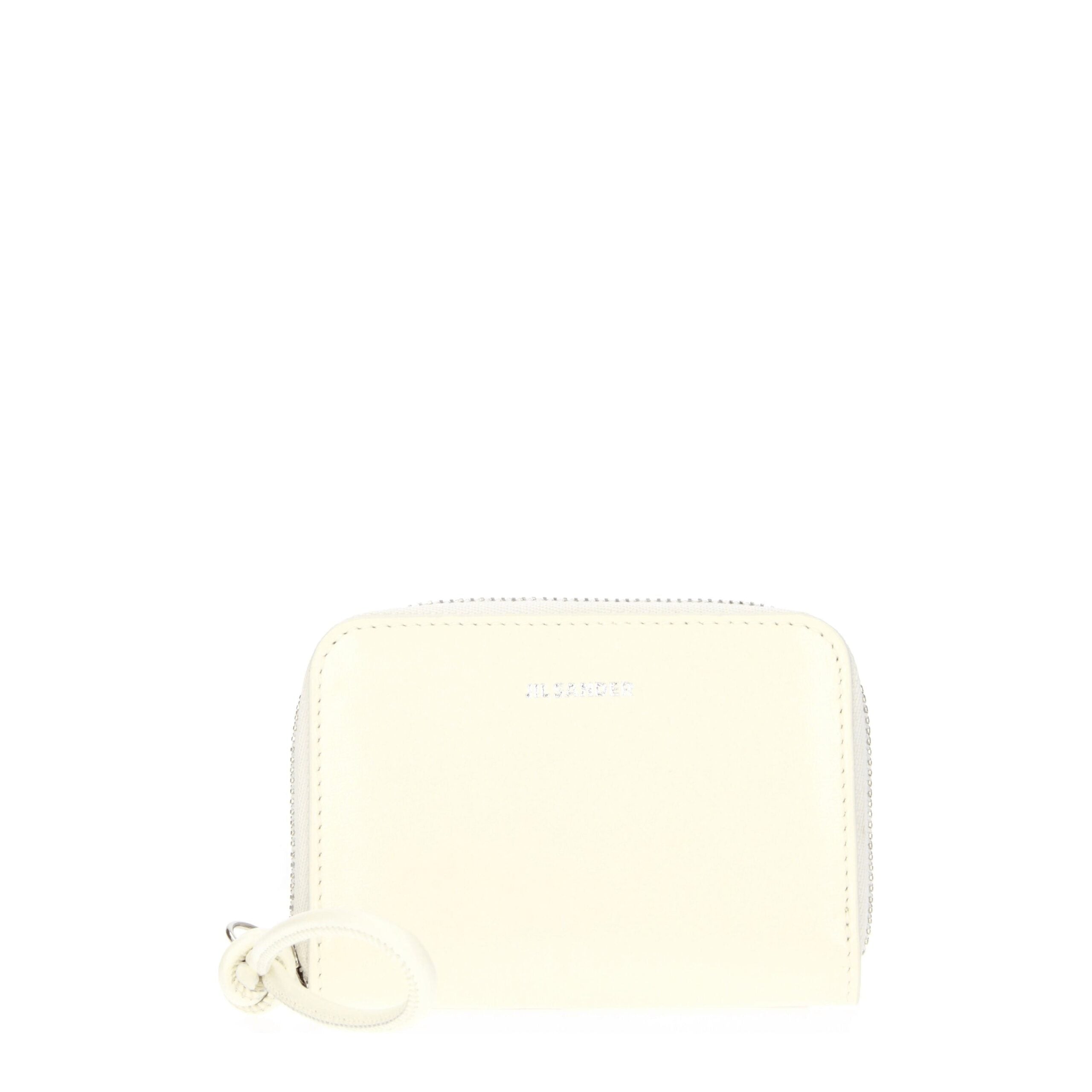 Beige Leather Wallet - ventzia