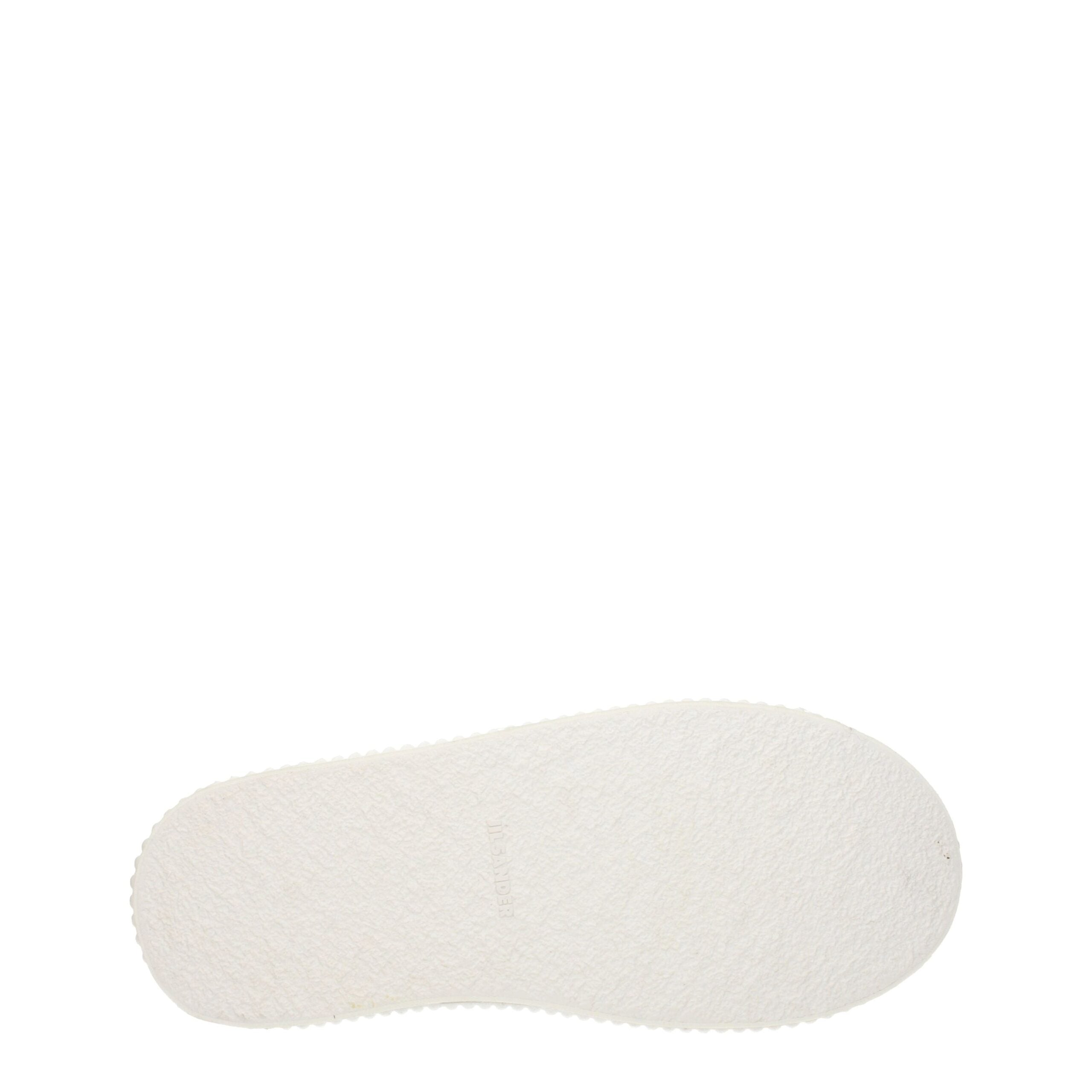 White Fabric Platform Sneakers - ventzia